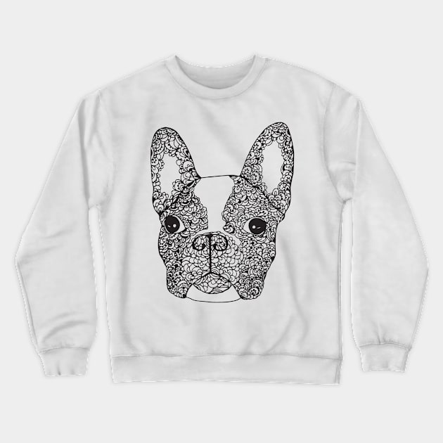 French Bulldog Crewneck Sweatshirt by HayleyLaurenDesign